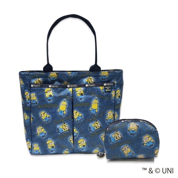 レスポートサック×ミニオンのコラボ、映画『怪盗グルー』シリーズを