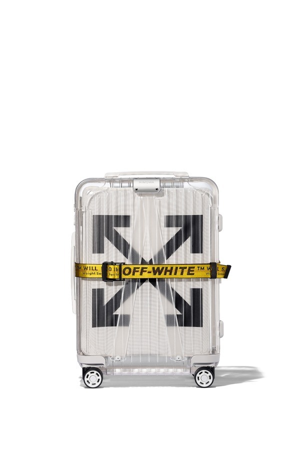 RIMOWA × OFF-WHITE コラボ シースルー 36L スーツケース