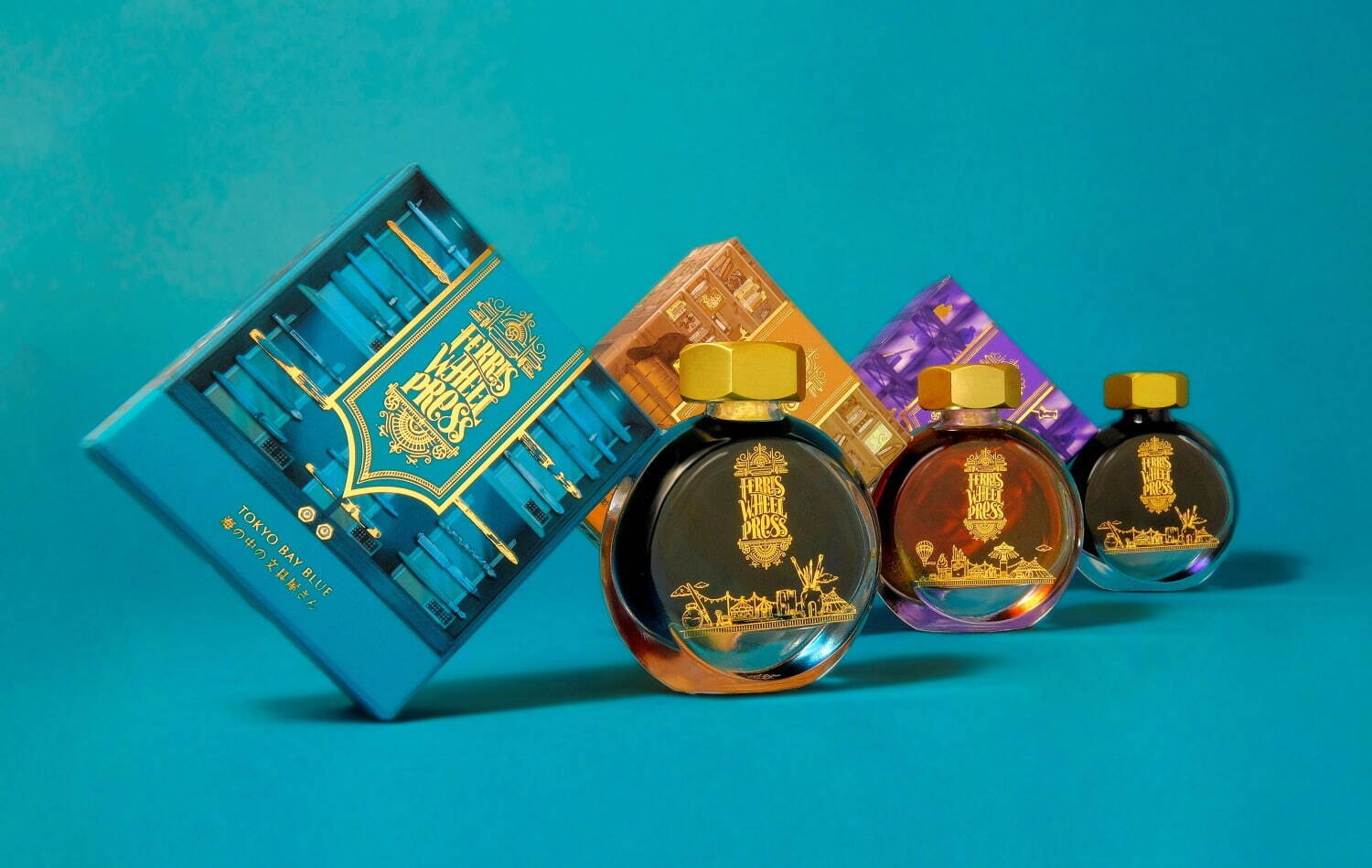 香水”のようなインク「魔法にかけられた街」テーマの限定カラー、銀座