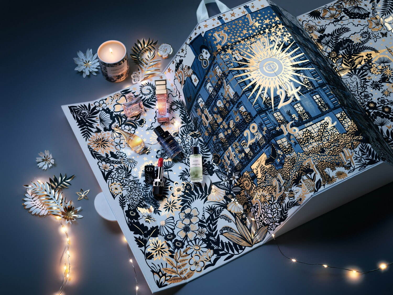 ディオール21年クリスマスコフレ第2弾、ミニチュア コスメなど豪華