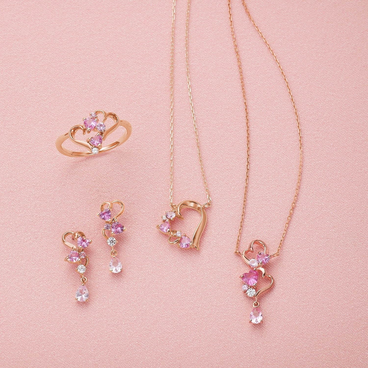 サマンサシルヴァ新作「ピンクハート」の秋ジュエリー＆誕生石の
