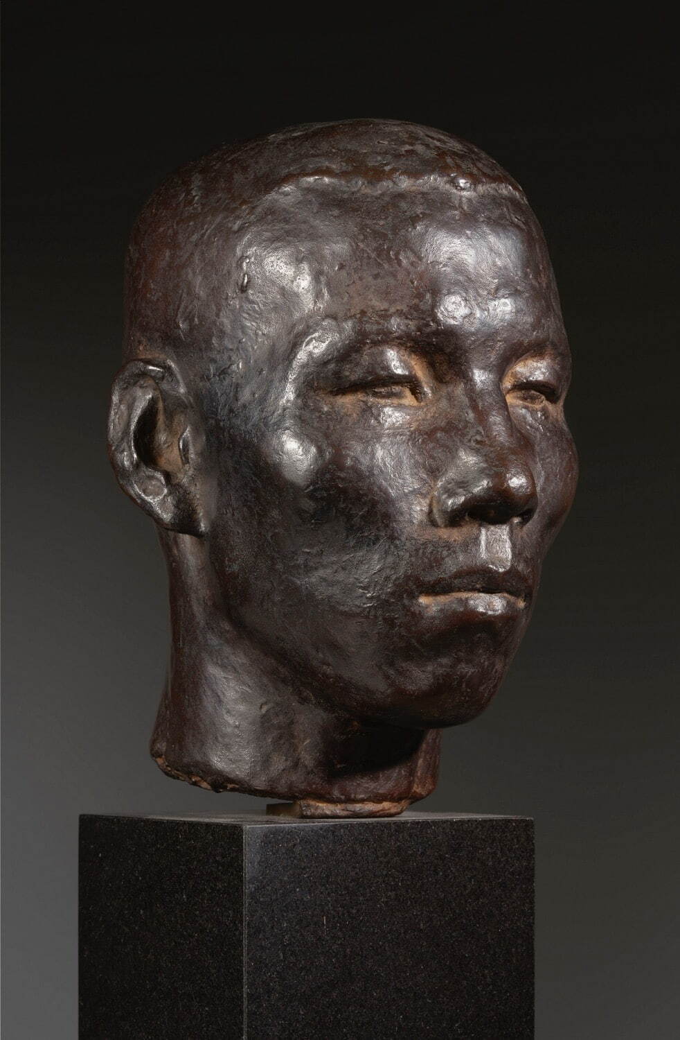 彫刻家 佐藤忠良作 銅板レリーフ 「実り」 額装 M R8631B 彫刻家 佐藤