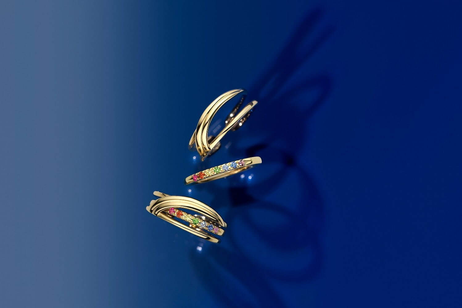 スタージュエリー“夜空に現れる幻の虹”着想ジュエリー＆ウォッチ