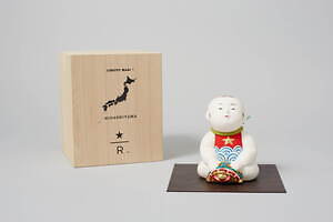 スターバックス×京都・島田耕園人形工房、干支や縁起物の「御所人形