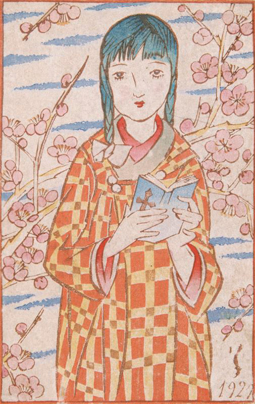 竹久夢二の春・夏・秋・冬」東京・竹久夢二美術館で - 季節を描いた