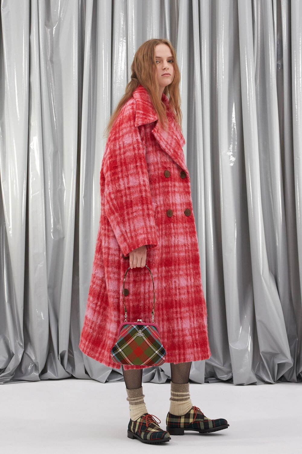 Vivienne Westwood RED LABEL 魔女コートチェック ヴィヴィアン