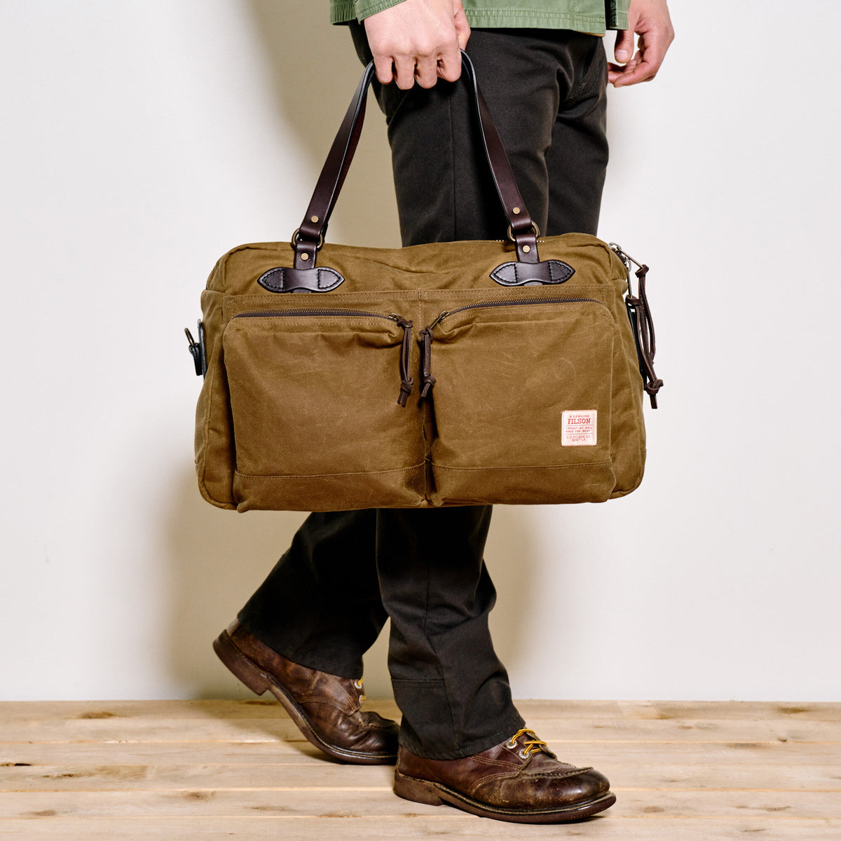 48 hour duffle bag by Filson | Dark tan (Beige)