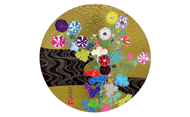 高級縁】村上隆 少しだけ、足が宙に浮いたときを覚えてい