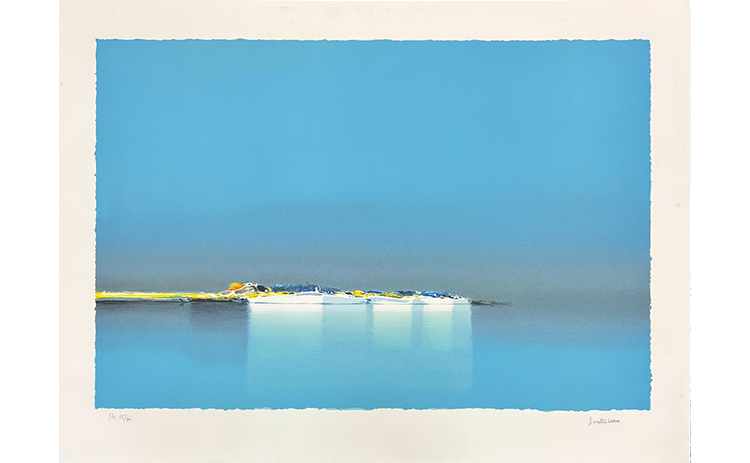 ドートルロー 「ローズ色の空と白い船」 ED 100/150 Amazon.co.jp