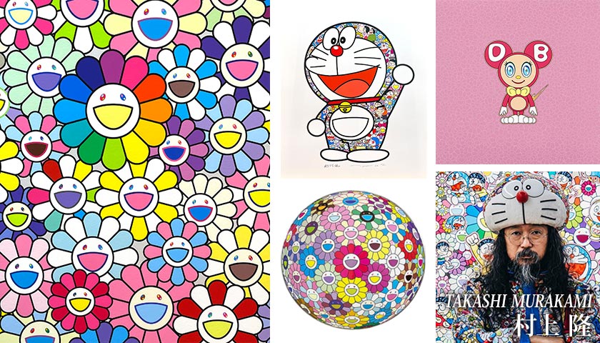 あ*や様 村上隆 Takashi Murakami アート 円形デザイン 村上隆