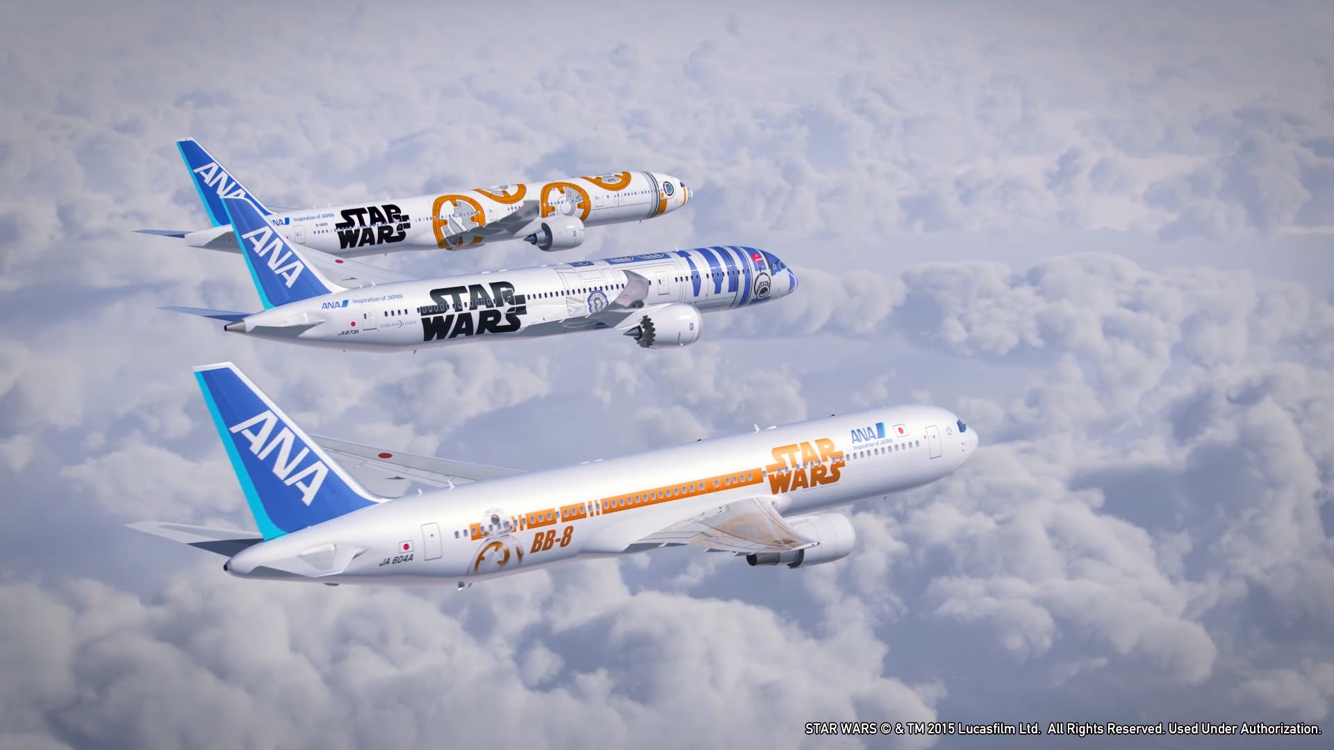 航空機・ヘリコプター ANA STAR WARS JET 1/200 BOEING787-9 航空機