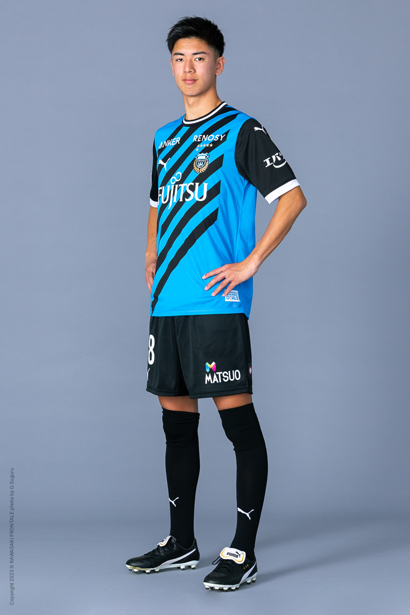 川崎フロンターレ2023リミテッドユニフォーム大関友翔