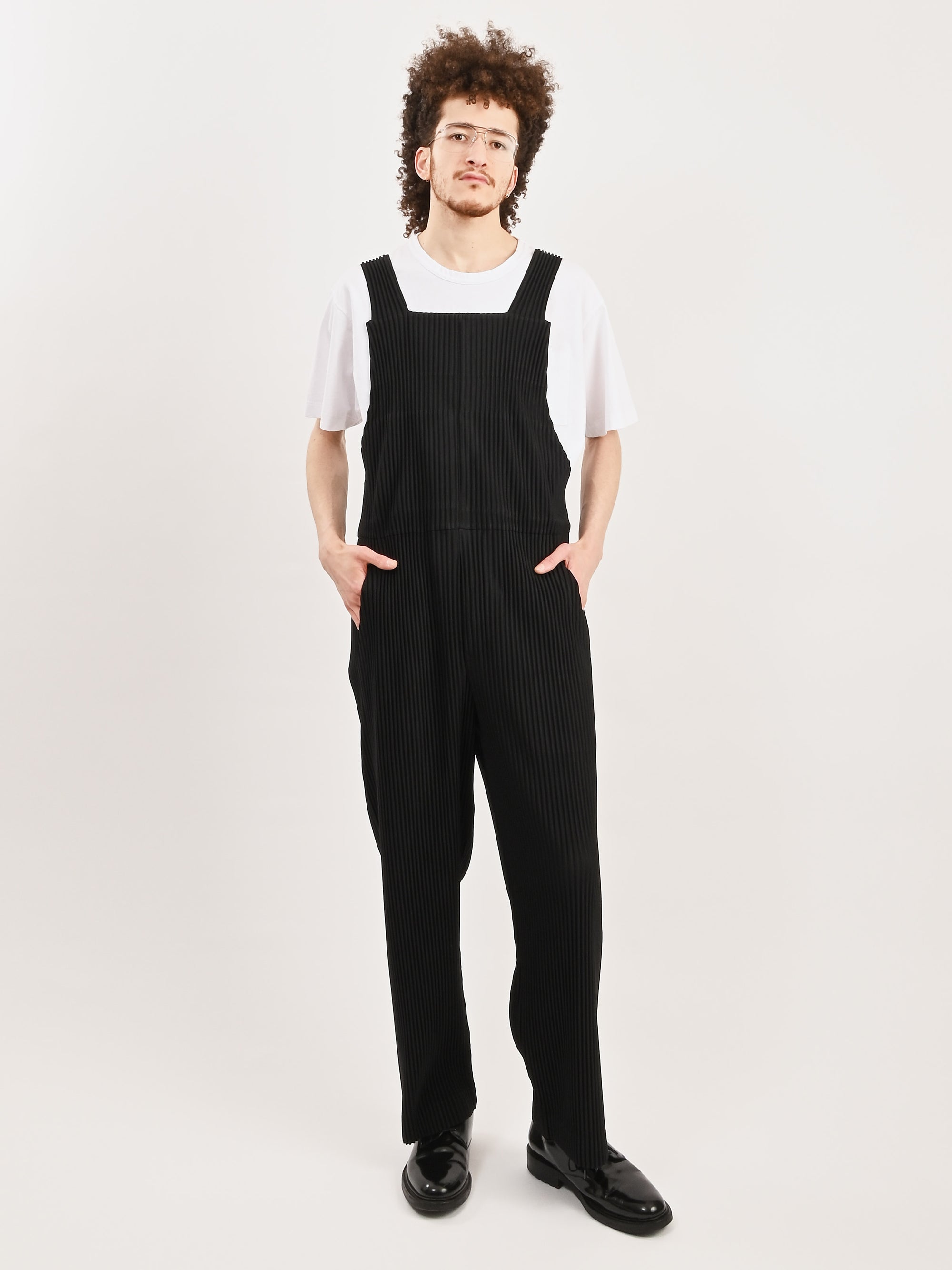 Homme Plisse Issey Miyake - Black Pleats Jumpsuit 1 – Frances May