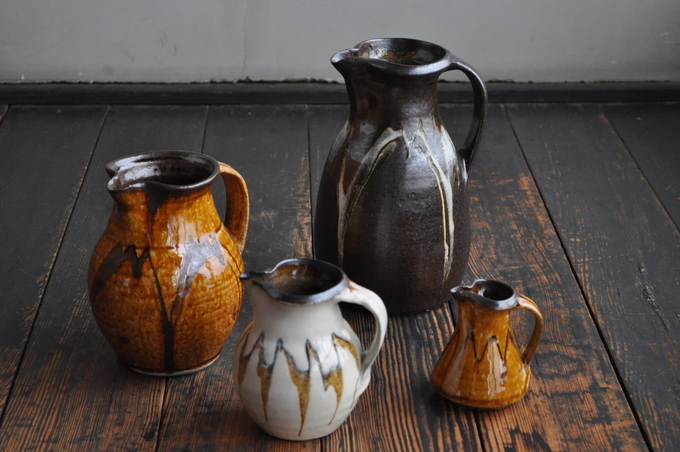 熊本県 ふもと窯 大鉢 スリップウェア 熊本県 ふもと窯 大鉢 スリップ