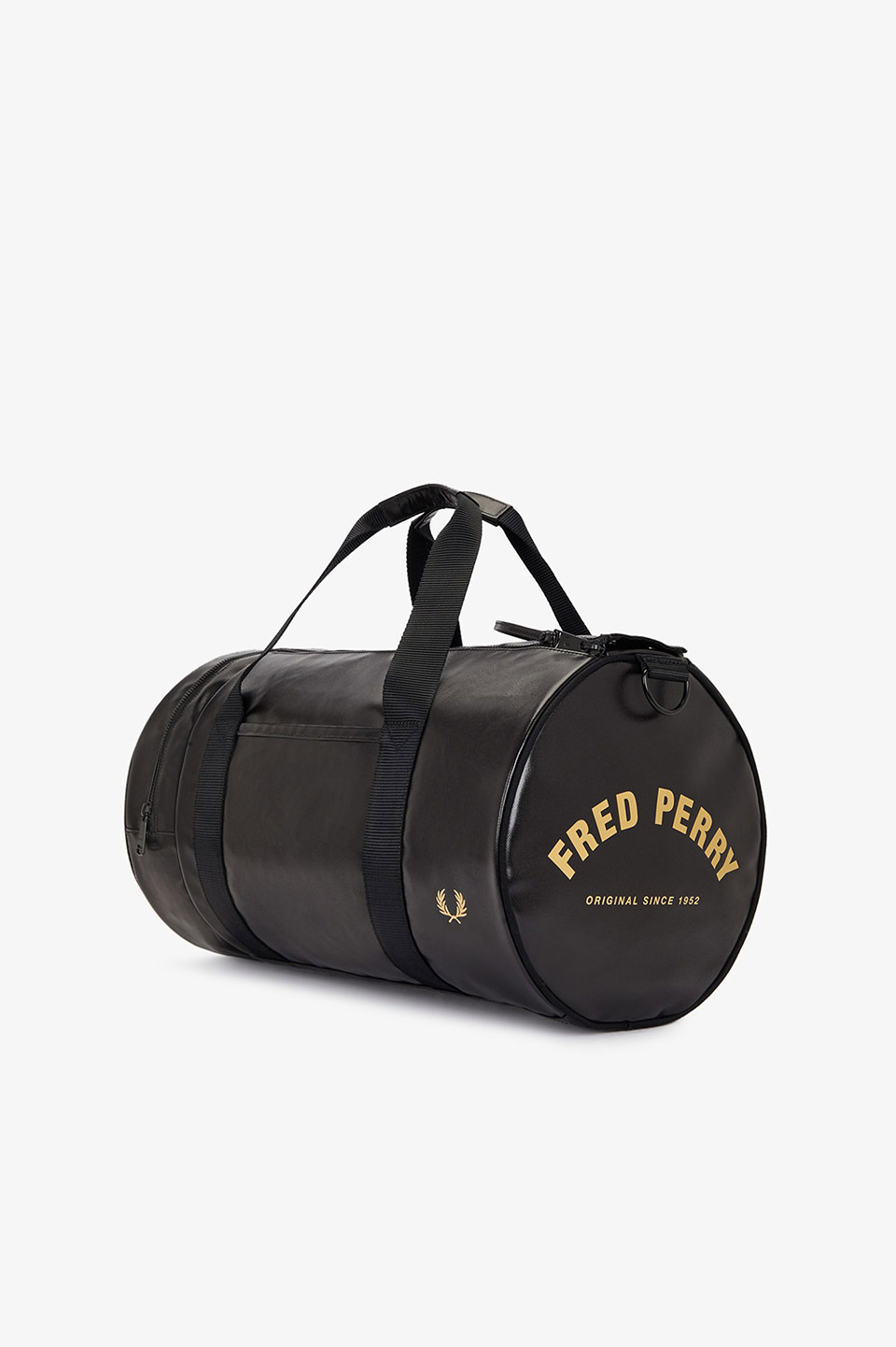 Tonal Classic Barrel Bag(1SZ 774：BLACK / GOLD): | FRED PERRY