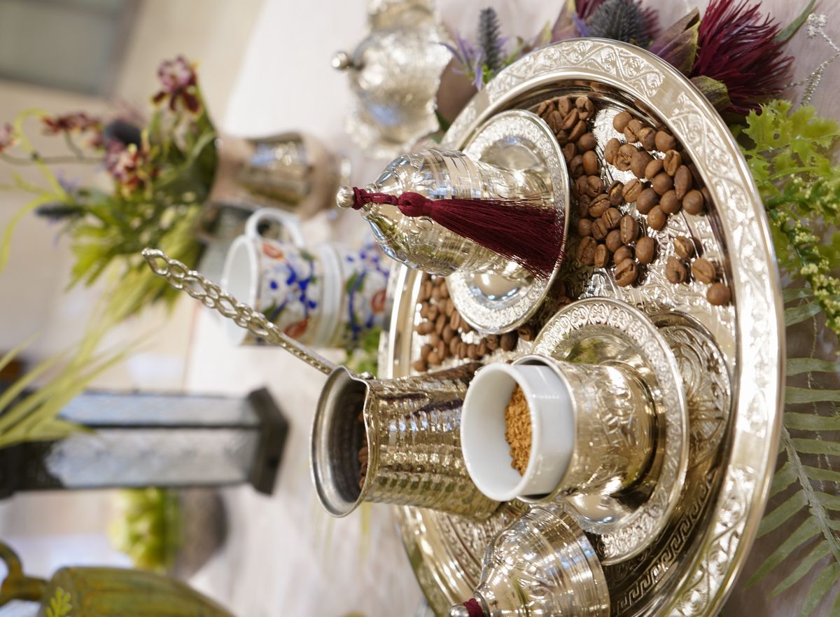 銅製トルコチャイテーブル 銅製トルコチャイテーブル