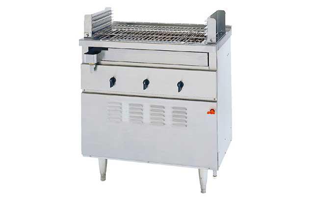 電気グリラー｜電気式焼物器。炭火にも負けない高火力を低電圧で可能に