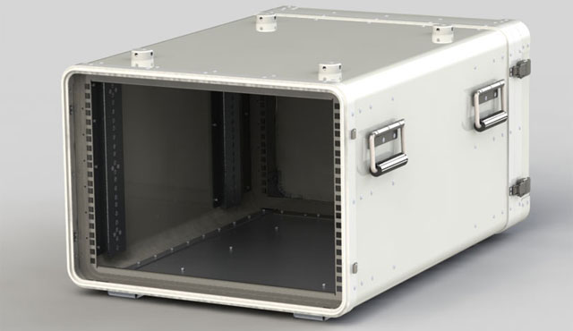 LECTROSONICS ラックケース シルバー 本物 LECTROSONICS ラックケース