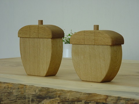 どんぐり貯金箱（中・小）｜その他｜オリジナル家具｜オーダー家具