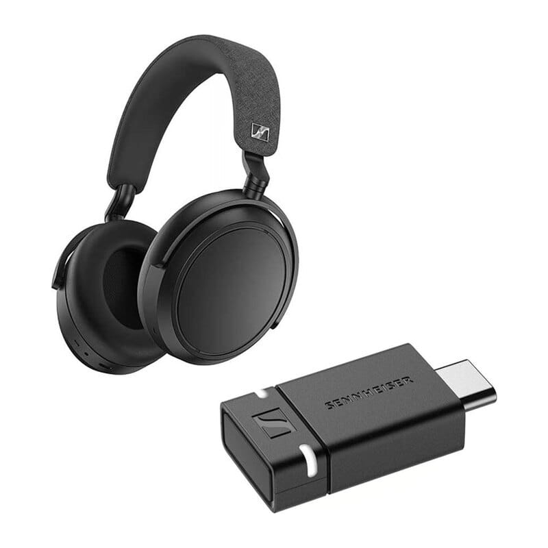 SENNHEISER MOMENTUM 4 Wireless BLACK [M4AEBT BLACK] + BTD 600