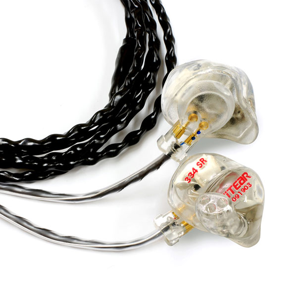 fitear MH334SR カスタムIEM リケーブル付 fitear MH334SR カスタムIEM