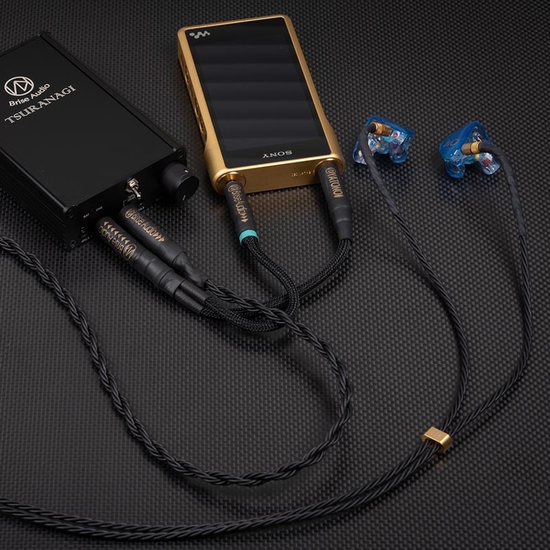 Brise Audio YATONO 8wire-Ultimate- 5極Φ4.4mm ストレートプラグ-MMCX