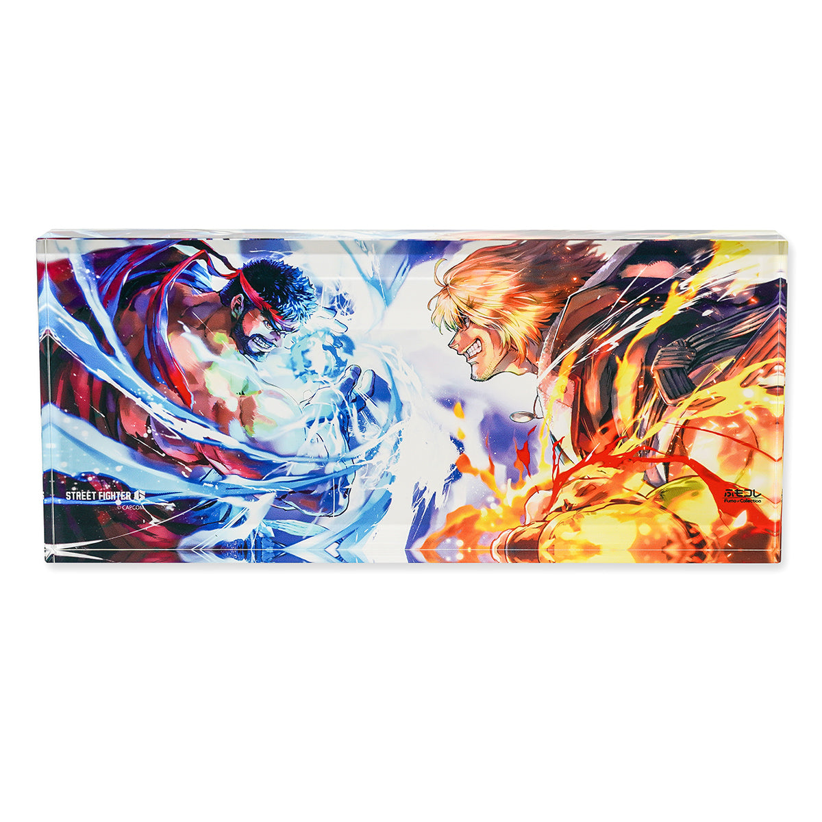 ふもコレ × STREET FIGHTER 6 LEDスタンド付きアクリルブロック リュウ