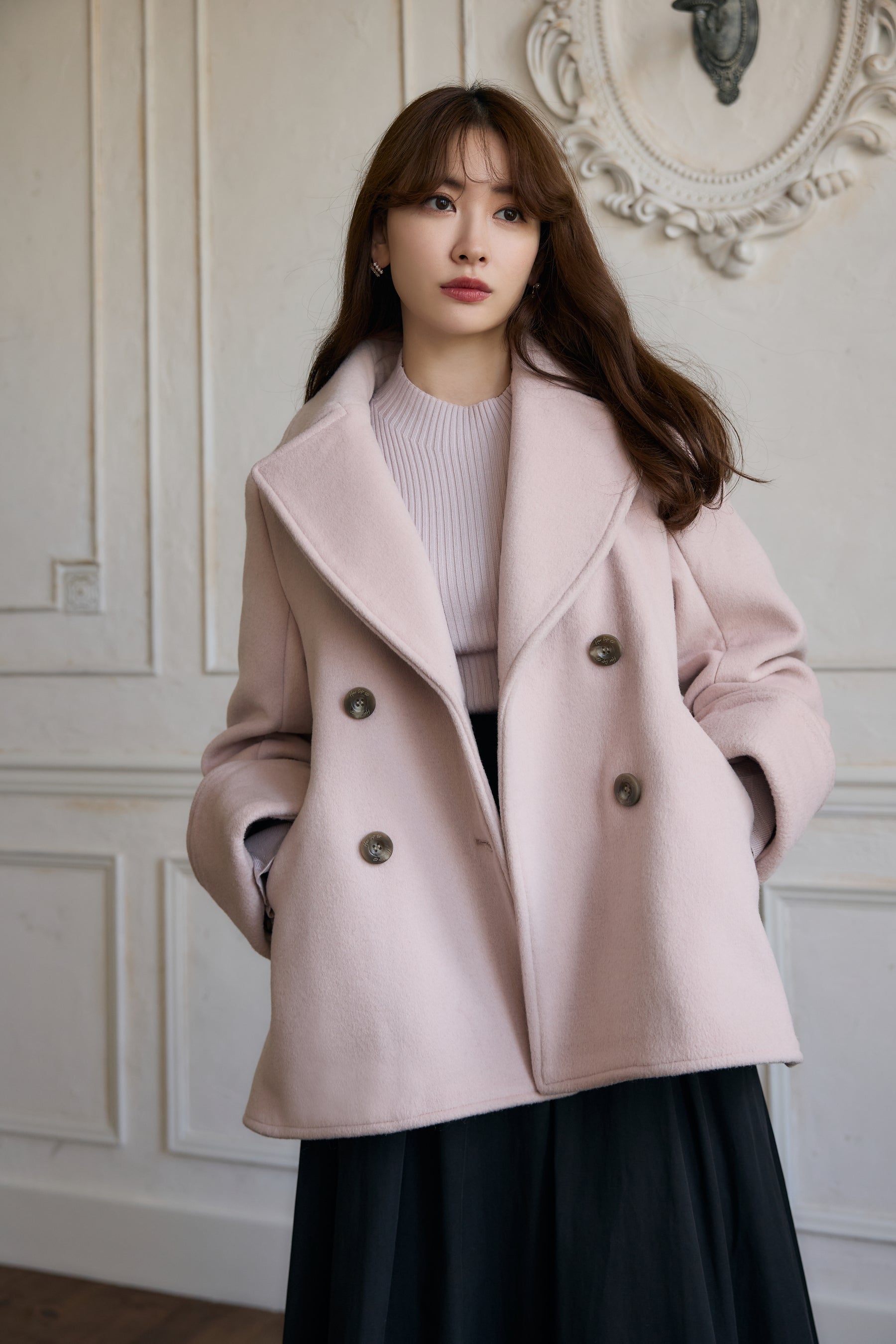 Fubail / Proust Wool-Blend Melton Coat