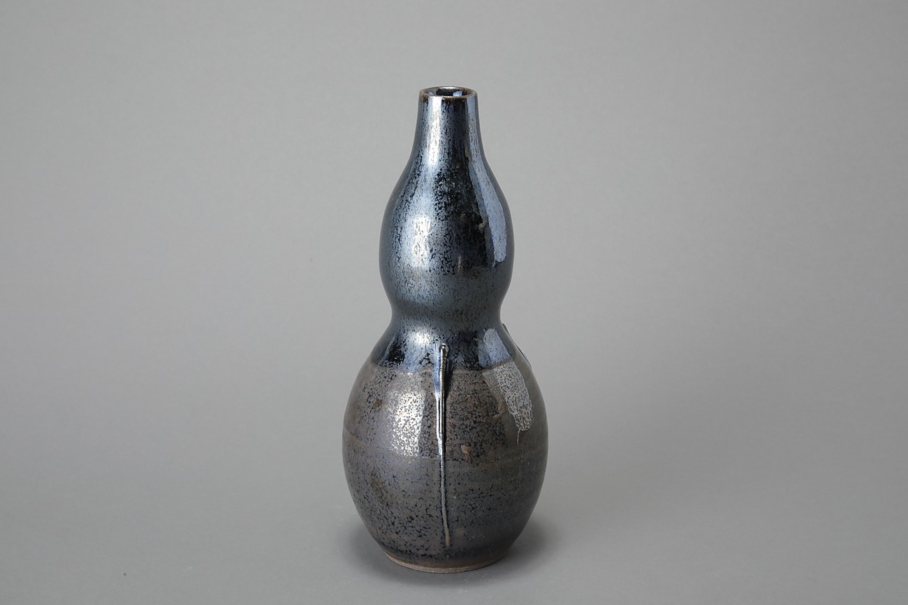 名工 鎌田幸二 作 油滴 壷 花瓶 ② 【公式通販】