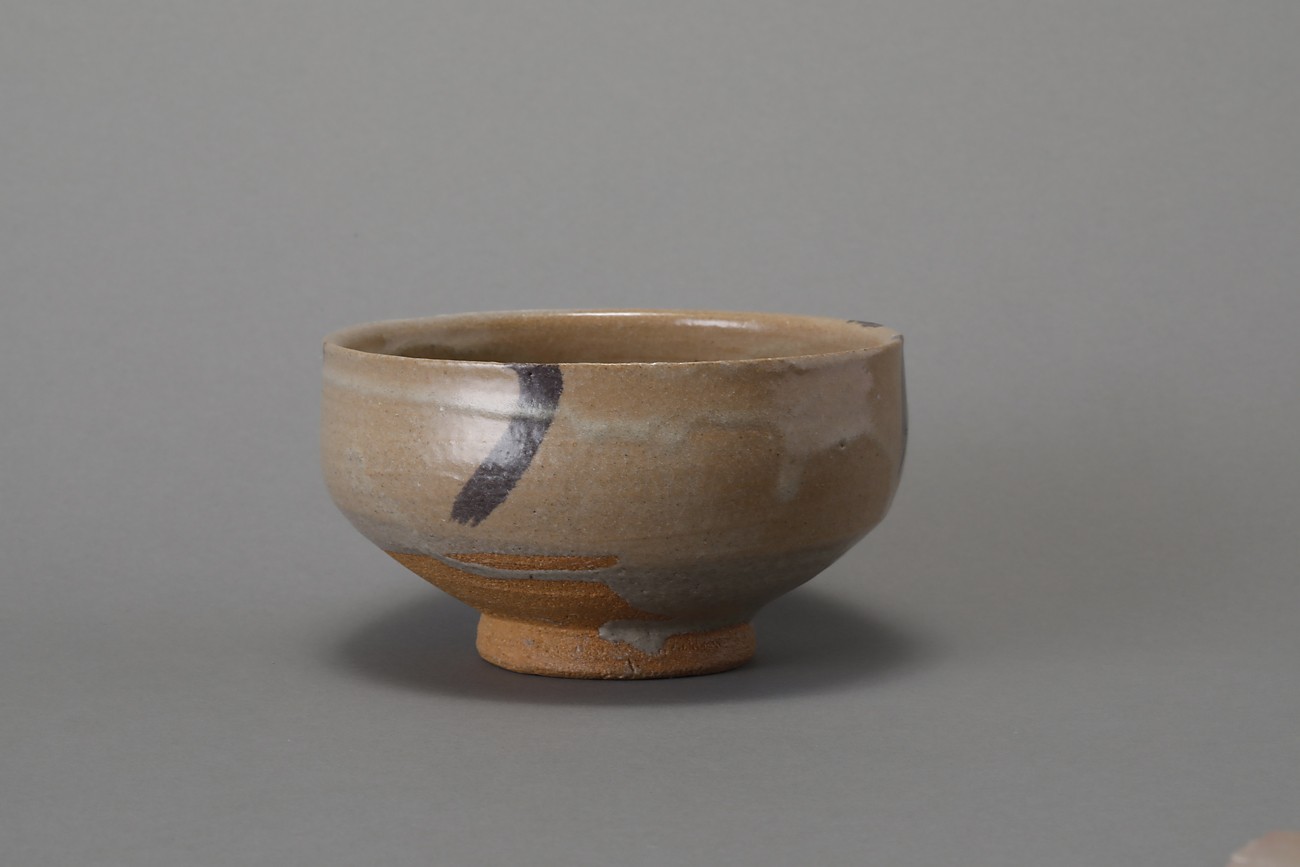 茶道具 絵唐津 方口茶碗 時代物(K-A380) 【公式通販】