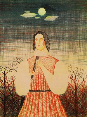 有元利夫 人物画 版画 有元利夫の作品販売｜ギャラリーイスクラ