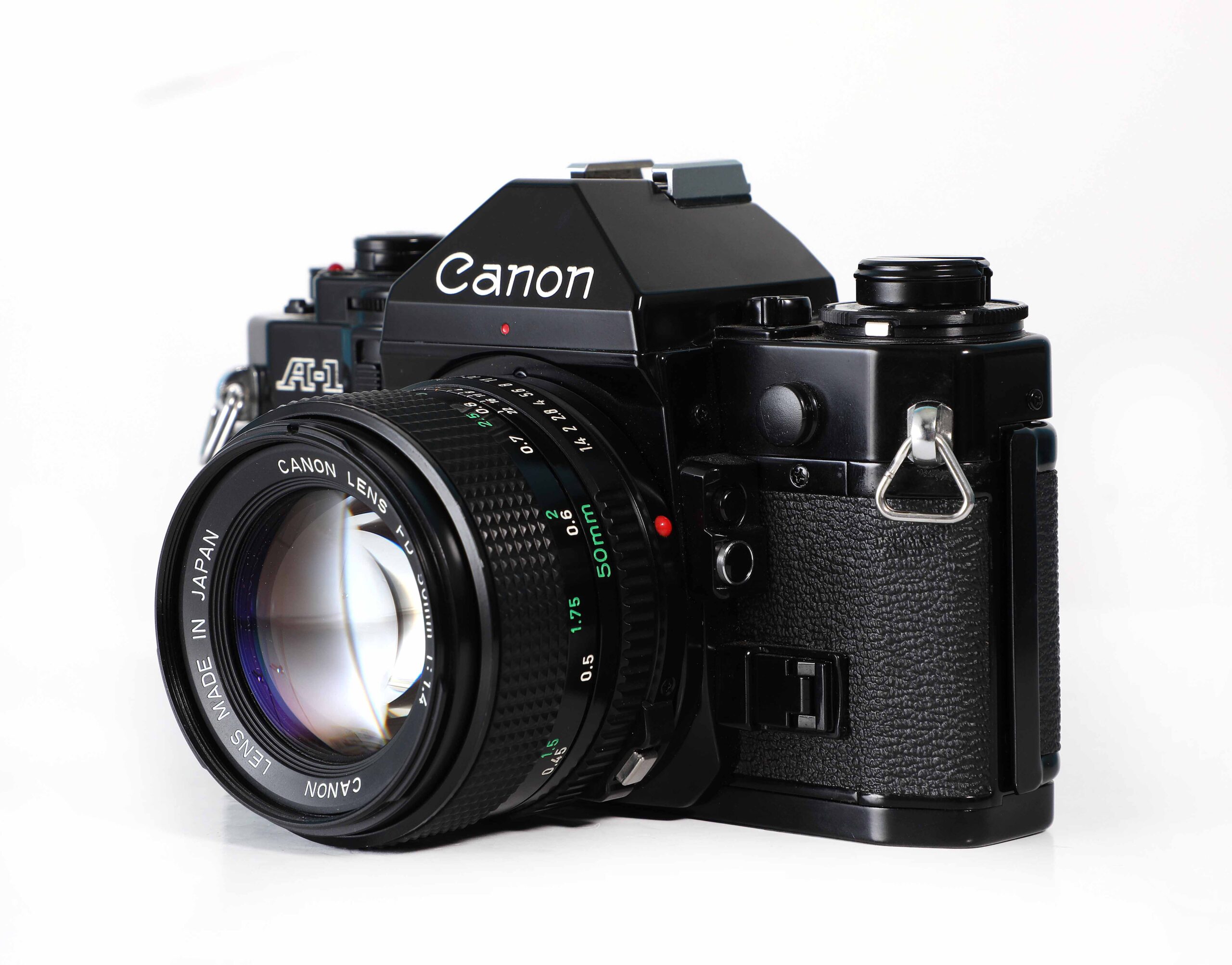 Canon A-1 FD50mmF1.4S.S.C 標準レンズセット CANON AE-1 ブラック 50mm F⁄
