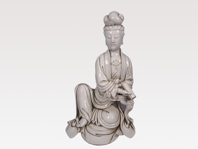 仏教美術清代辰砂座仏像中国美術