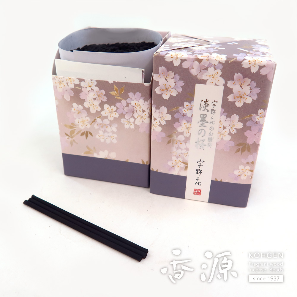 日本香堂のお線香 宇野千代 淡墨の桜 ミニの通販 - お香専門店香源