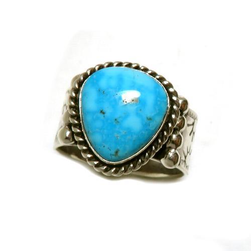 ビズビー リング 20号 インディアンジュエリー ナバホ⁄フレッド