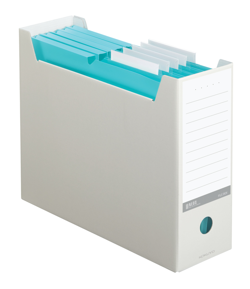 個別フォルダーNEOS PP製A4マチ15mmB色｜文具｜コクヨ