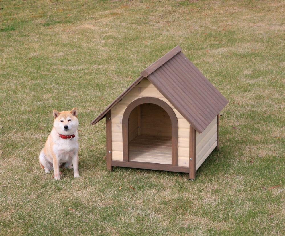 ウッディ犬舎 WDK－750 ブラウン の通販 | ホームセンター