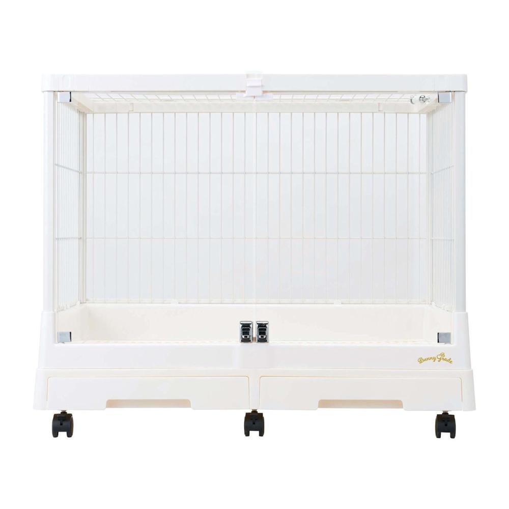 マルカン うさぎのカンタンおそうじケージ H60B の通販