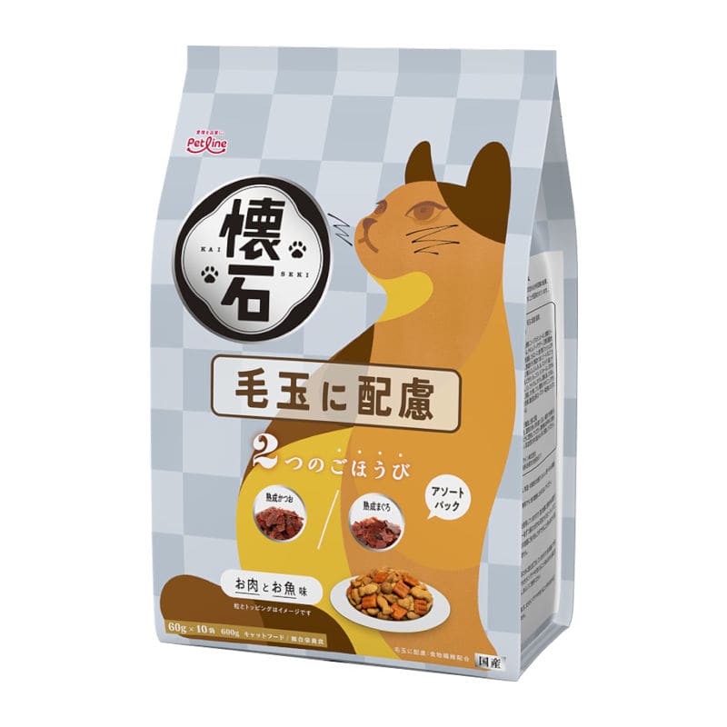 ペットライン 懐石 2つのごほうび 腎臓の健康維持 600g の通販