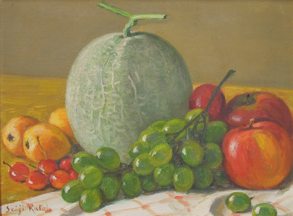 加藤静児 『静物』 [古美術こもれび] 骨董,掛軸,絵画の買取と販売,名古屋