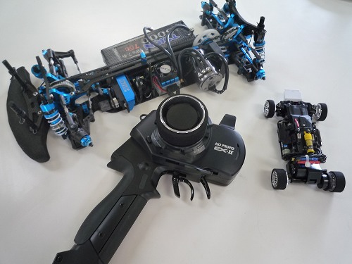 KO PROPO EX-10 Eurus ラジコン送信機 受信機2個ケース付 KO PROPO EX