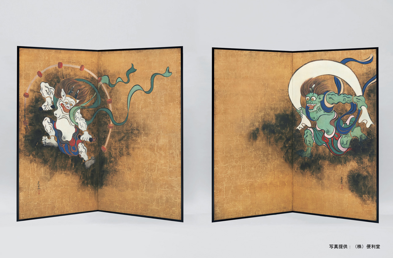風神雷神図」「夏秋草図」復元屏風の制作プロジェクト - 川面美術研究