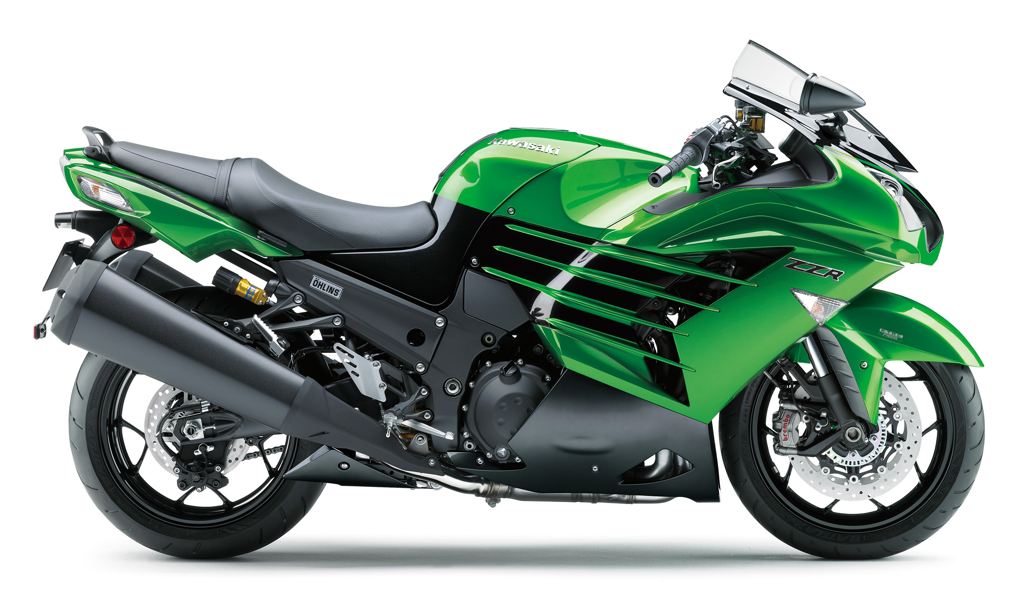 Ninja ZX-14R ABS/ZZR1400 ABS］2017年モデルではハイグレードとの