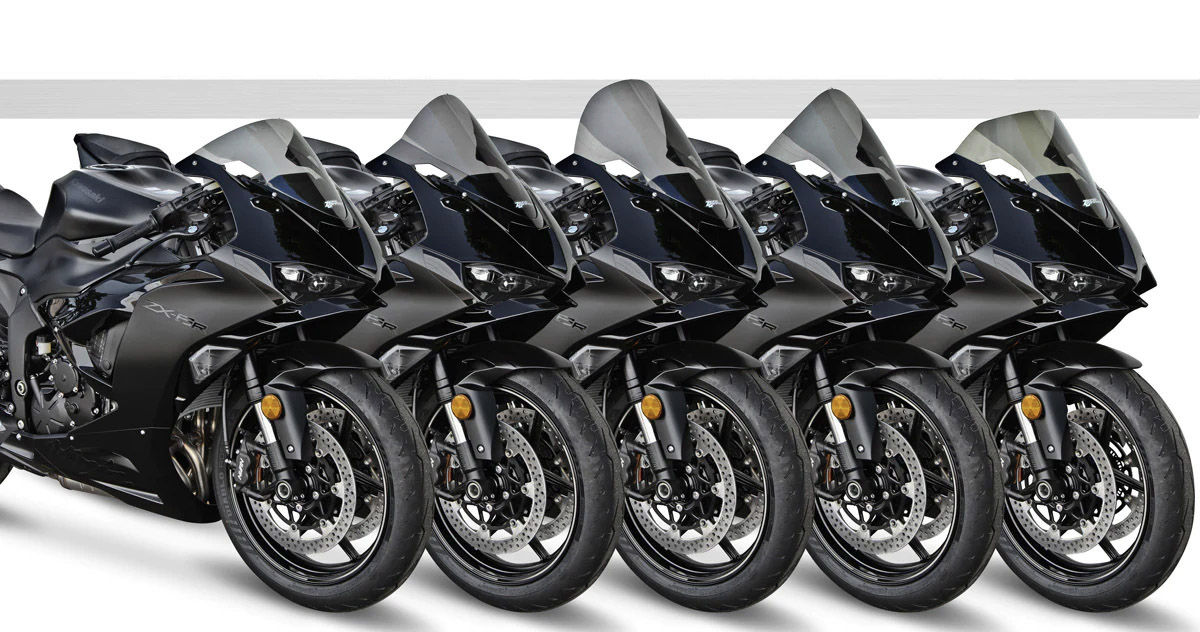 ゼログラビティからNinja ZX-6R用スクリーンが発売開始 | パーツ
