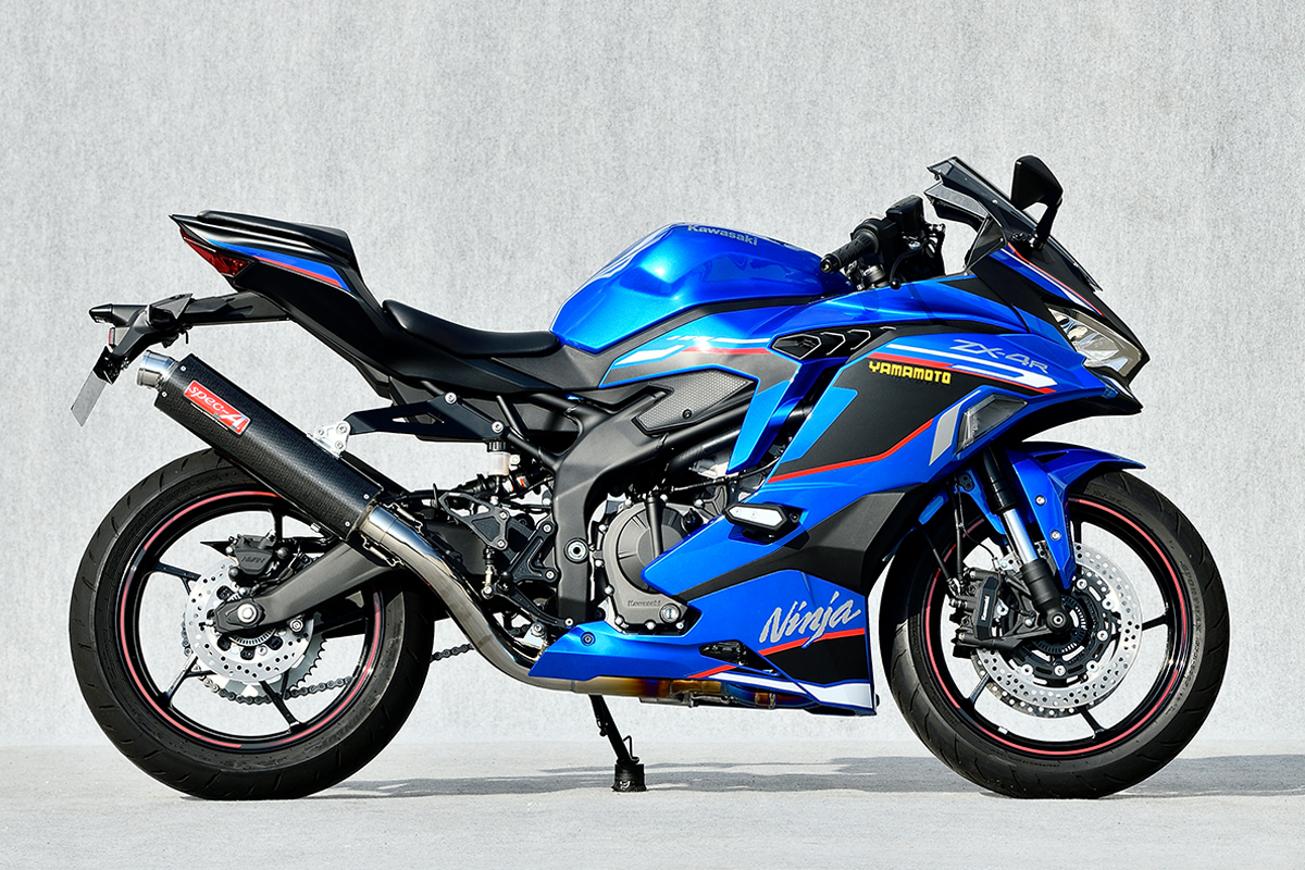 ニンジャZX-4Rオーナーは注目！ spec-Aからエキゾーストシステムが