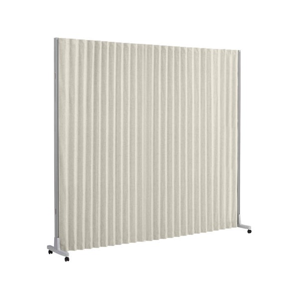 取付無料！オカムラ クロス内蔵 伸縮式ロールパーテーション スクリーン✨