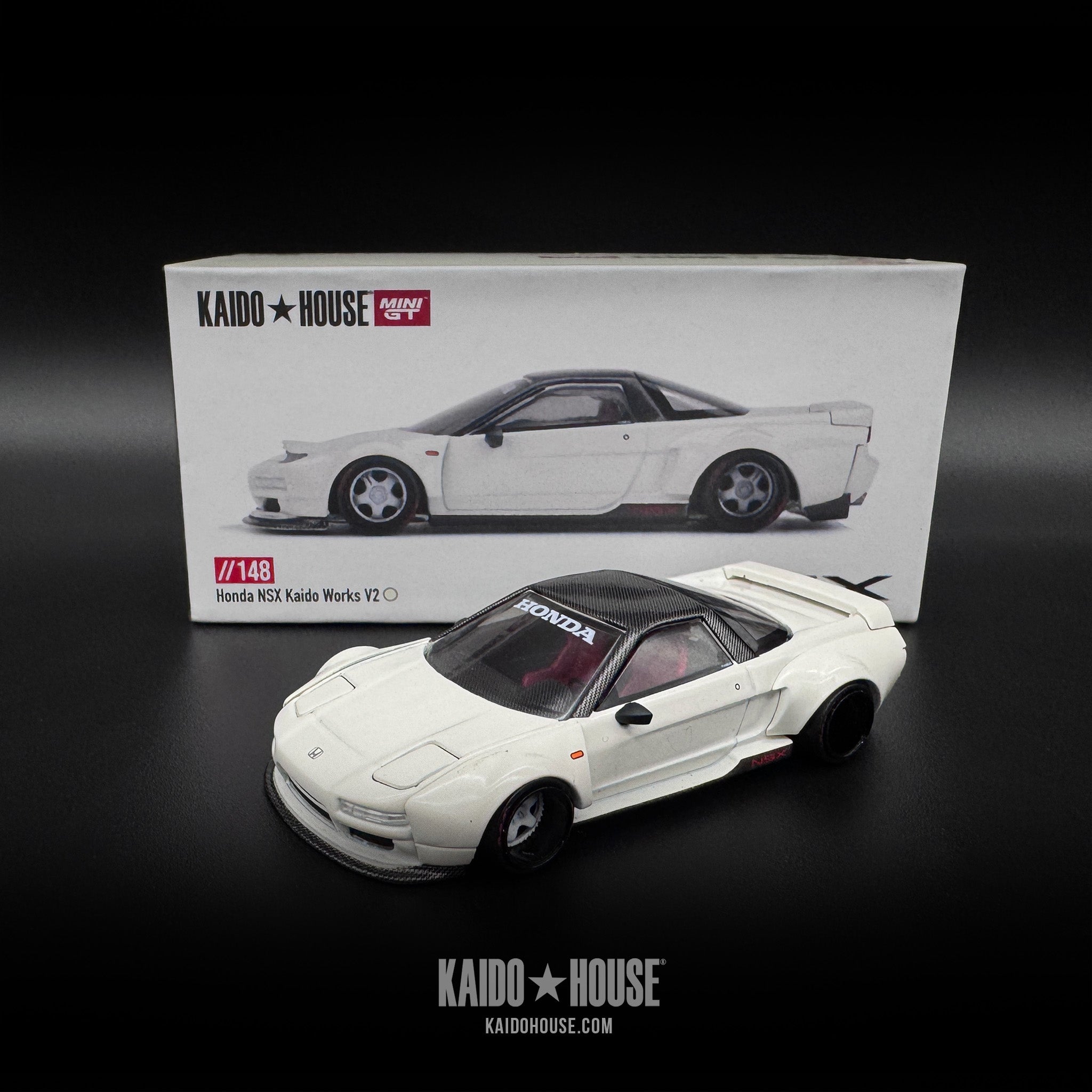 KAIDO HOUSE 街道ハウス NSX CROME ミニカー MINI GT x Kaido House 1