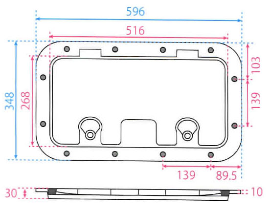 アクセスハッチ マリン用品の海遊社
