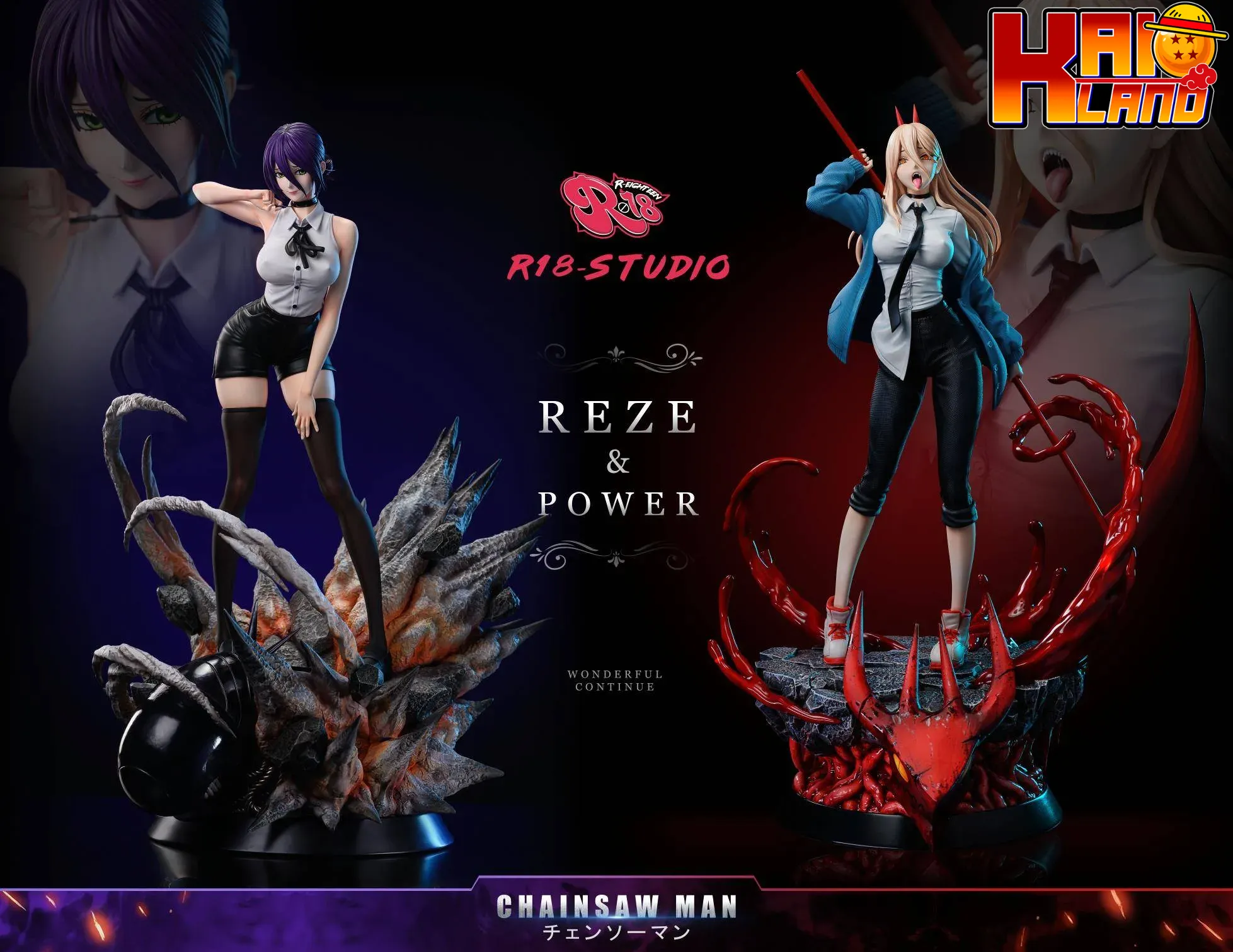 チェンソーマン レゼ Reze ガレージキット フィギュア 1/4 42cm