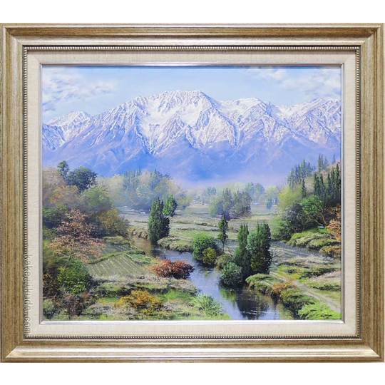 油絵（秩父の山） 油絵（秩父の山） 油絵（秩父の山） 油絵（秩父の山